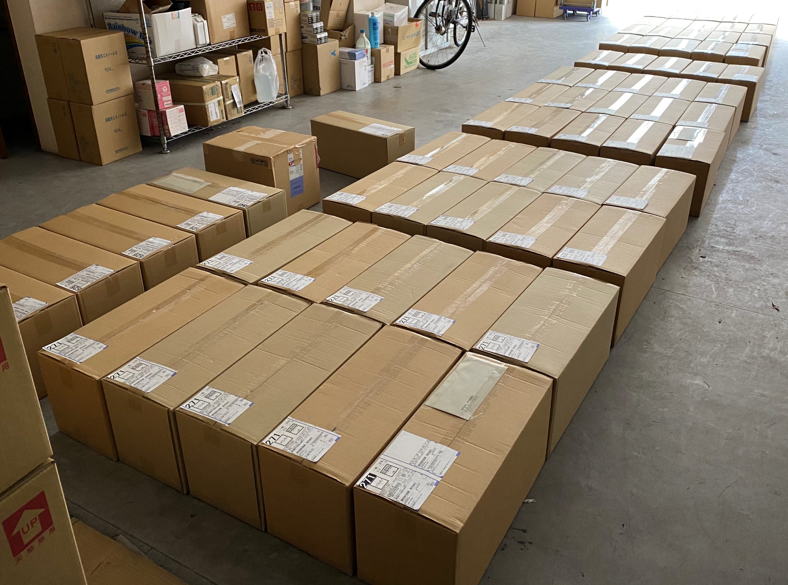 出荷の様子